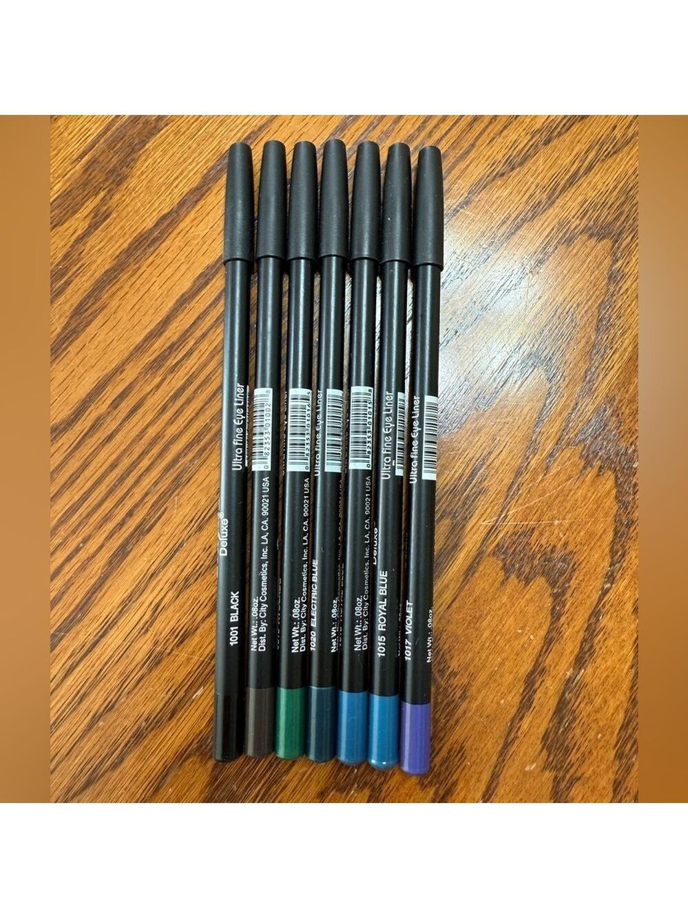 Set of 7 Ultra Fine Italia Eyeliners